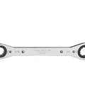 Klein Tools 11/16" x 3/4" SAE Ratcheting Wrench for Pros