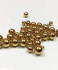 1.4mm Brass Copper Ball 30Pcs - Solid Precision Beads Bearing Balls for DIY Projects