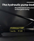 10000 psi Hydraulic Hand Pump 2 Speed Power Pack Hydraulic Lifting Pump side view with CP-800 label