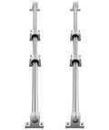 Two 1000mm SFC20 linear guide rails with four SC20 sliding blocks and mounting brackets.