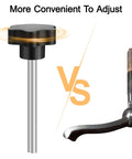 Comparison of 100MM Clamp Screw Bolt for Thrustmaster T80 T100 T150 T300 T500 TMX TS-PC with another bolt, highlighting adjustability