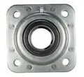 Heavy Duty Disc Harrow Flange Bearing Unit With One Point Three Quarter Inch Round Bore And Five Point Five Inch Center Gap front view showing the round bore.