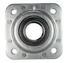 Heavy Duty Disc Harrow Flange Bearing Unit With One Point Three Quarter Inch Round Bore And Five Point Five Inch Center Gap front view showing the round bore.