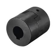 Hassle Free Rock Solid L090 Flexible L Jaw Coupling Kits Featuring Two Precision Steel Hubs With Secure Locking Setscrews And Slick Nbr Rubber Spider For Snappy Fixes, black steel hub.