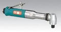 Dang Solid Extended Right Angle Die Grinder 0.7 HP Cranking At 12000 RPM With Geared Drive And Rear Exhaust crafted from composite material.