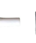 Kickass Window Shutter Repair Kit With 12 Rugged Tilt Rod Louver Staples Plus 12 Snappy Spring Loaded Replacement Pins done right, featuring a white spring pin and steel staple.