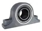 1-15/16 Inch Heavy Duty Pillow Block Bearing Featuring Premium Spherical Roller Insert Built Tough As Nails In Usa Class 30 Cast Iron
