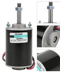 30W CW/CCW High Speed Permanent Micro DC Magnet Motor Low Noise Permanent Magnet DC Motor for DIY Generator(12V 3500rpm)
