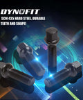 14x1.5 Lug Bolts for 20 mm Wheel Spacers, Compatible with Audi A3 A4 A8 S6 S7 S8, displayed on a digital background