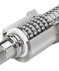 Close-up of 16mm Anti Backlash Ballscrew Kit SFU1605 RM1605 with visible ball screw nut and precision design