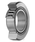 Separable cylindrical roller follower NAST6, caged open design, 6 mm inside diameter metric, high carbon chrome steel for linear slide units