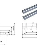 20mm 60 Rail Guideway System Linear Motion - Buy Bearings online - Fast US Shipping