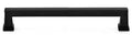 Gotta Love This Sleek Alexander Cabinet Pull in Crisp Flat Black, 6 inch size for modern drawer updates.