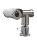Tough As Nails Explosion Proof PTZ Security Camera Packing Badass 32X Optical Zoom Auto Focus installed on industrial mount.