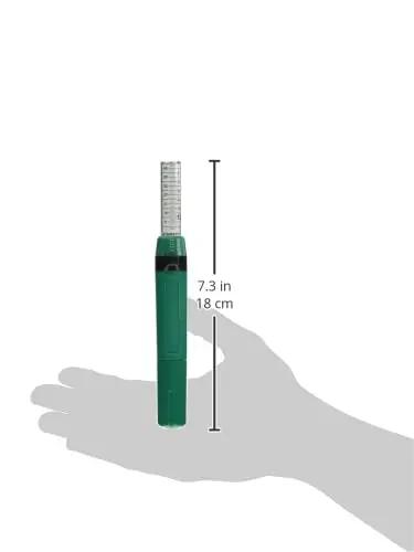 Kick Butt Wall Scanner With Deep Needle Probe For Swift Gypsum Stud Spotting And Easy Wire Tracing displayed in hand for size comparison.