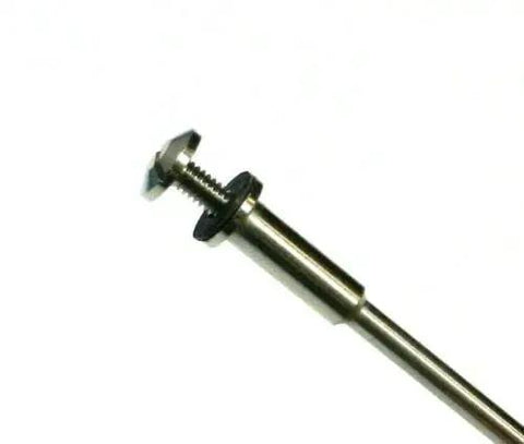 Badass Miniature Screw Mandrel 1/8 Inch Shank Rotary Tool Accessory Adapter For Drill Bits And Dremel Compatible, showing reinforced steel construction.