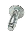 Killer Grip 12-24 Zinc Cage Nuts And Phillips Truss Head Screws Pro Grade Hardware Bundle with tough plastic washers, showing a silver truss head screw.