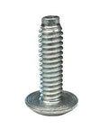 Top Shelf Drywall Hardware Number 3 Phillips Truss Head Zinc Rack Screws 0.75 Inch Long 12-24 Thread 100 Pack Assembly Fasteners Made In America With Lifetime Warranty Guarantee Ready To Fire Up - close-up of a truss head screw.