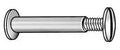 Number 8 32 Binding Post Bundle With Truss Head Screws Pack of 50 Plain Electrical Terminals close-up of a single screw