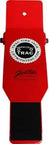 Rock Solid Heavy Duty Welded Steel Tire Jack Rolls Like A Dream To Support Big Wheels And Help Auto Pros Mount Or Demount Asssemblies Without Breaking A Sweat In Any Garage Or Shop For Pure Efficiency, top view of red coated tire jack.