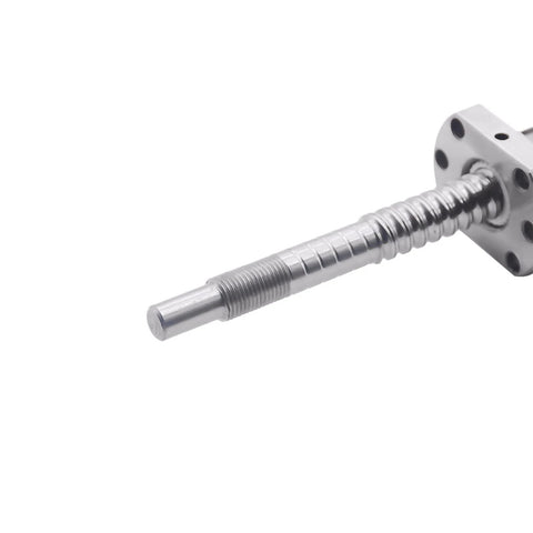 23.62 Inch / 600mm Ball Screw RM1204 SFU1204 with End Processing, Metal Nut, and BK10/BF10 Supports for DIY CNC Machines and 3D Printers