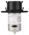 24V DC DIY Peristaltic Liquid Pump Dosing Pump for Aquarium Lab Analytical 10ml/min -90ml/min black, front view showing QR code