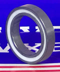 6805-2RS Full Ceramic Sealed Bearing 25x37x7 Si3N4 25mm Bore Bearing side view showing ceramic material and PTFE closure.