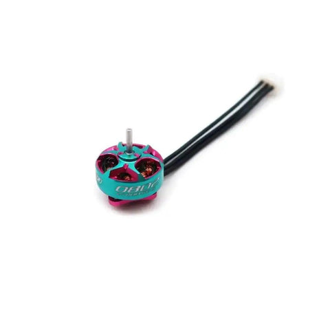 Boss Level Gts V3 0802 1S Brushless Motors For Tiny Whoop And Cinewhoop Drones Sweet Snappy Throttle Response Lightning Speed gold motor with black wires.