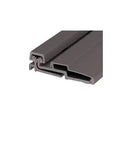 Close-up view of Built Like A Tank Heavy Duty Full Surface Door Hinge With Dark Bronze Anodized Finish Supporting Up To 600 Pounds Smooth Swing Straight Pin Commercial Hardware.