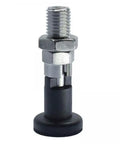 Top Shelf Stainless Steel Indexing Plunger Double Pack No Hassle Spring Locking Positioning Devices Self Turning Knobs with M16 Threads