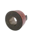 Built Tough Sintered Iron Jaw Coupling Hub With 28 Millimeter Bore for heavy duty drive systems, showcasing the circular design and keyway.
