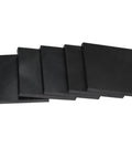 Five Pack High Purity Graphite Block Electrodes 99.9 Percent Purity Rectangle Plates Blank Sheets Measuring 100mm By 100mm By 6mm