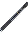 No Mess Smooth Writing Gel Pens Fine Point 0.7mm Black Ink 12 Pack Long Lasting Office Supplies For Note Taking, single pen view.