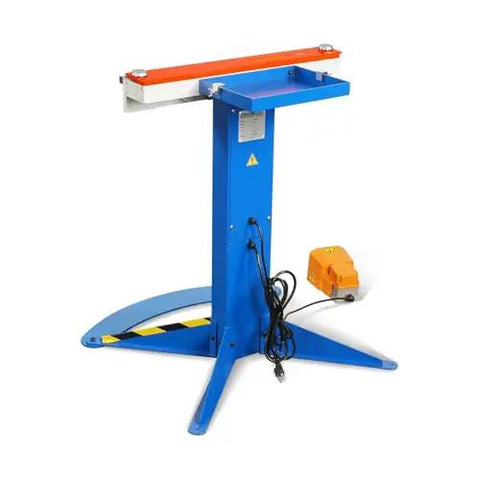 24 Inch Industrial Magnetic Pan And Box Heavy Duty Sheet Metal Brake Workhorse With Electro Magnetic Clamping System displayed