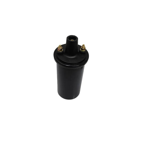 High Output Twelve Volt Alternator Conversion Kit For Farmall International Harvester Models A B C includes a black ignition coil with mounting terminals.