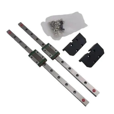 Slick Y Axis Mgn12H Linear Rail Kit boosts your FDM 3D printer with CNC grade steel rails and components for smooth motion.