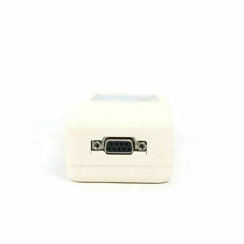 Back view of Top Shelf Heavy Duty Digital Push Pull Force Tester Rated At 500N Peak Load with connection port.