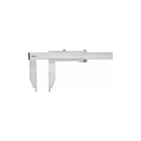Heavy Duty Stainless Steel Vernier Caliper Dead Accurate Measures Zero To Sixty Inches With Double Set Screws and Thumb Lock.
