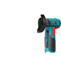 Badass 12V Micro Angle Grinder Cordless Power Tool With Diamond Cutting Polishing High Torque Handheld showing a side view of the tool.