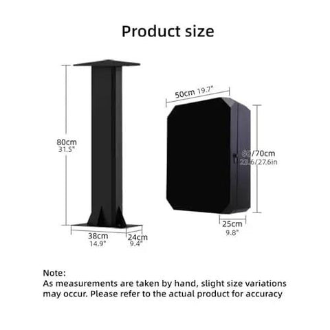 Heavy Duty Ev Charger Lock Box With Floor Stand Outdoor Protective Shell Kickproof Legit Security Vault For Electric Vehicle Plugs White Weather Guard Casing size diagram with dimensions