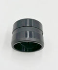 Top Tier Bucket Bushing Replacement For Compact Excavator 45X55X40mm, black steel sleeve for Hitachi pins, prevents friction.