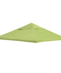 All Around Playtime Patio Canopy Replacement For Outdoor Play Kitchen Playset Built To Last Heavy Duty Waterproof Shade in green polyester