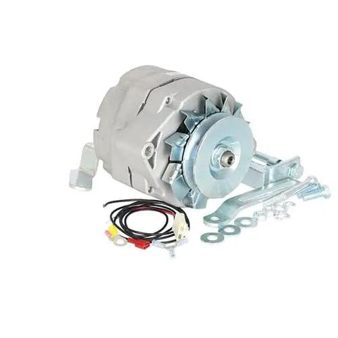 Beefed Up Alternator Conversion Kit For Ford 2000 3000 4000 5000 7000 Tractors with plug and play mounting hardware.