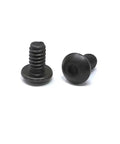 Straight Up Solid 100 Piece 6 32 X 1 4 Hex Socket Button Head Cap Screws Black Oxide Finish 10.9 Grade Alloy Steel Heavy Duty Fastener.