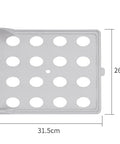 Slick Setup Folding Clothes Organizer Set For Quick T Shirt Folder Board, gray plastic, 31.5cm x 26cm size for easy laundry storage.