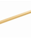 Rock Solid Heavy Duty Kitchen Cabinet Pulls And Top Shelf Drawer Handles With 18 Inch Hole Center Brushed Golden Brass Metal Build for doors and dressers, long sleek design.