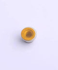 10 Pcs Tin Plated Steel Surface Mount Standoffs For Pcb Circuit Board Hardware M3x2.6mm Smd Round Nut viewed from top