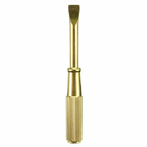 Compact Mini Screwdriver With Dang Good Non Slip Grip, Titanium Steel Precision Hand Tool For Jewelry Repairs And Household Tasks, Tiny Portable Size That Is A Real Ace In Any Toolbox, metallic gold design