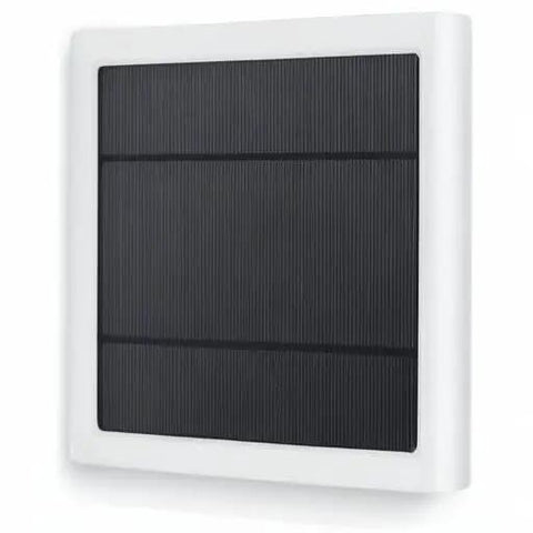 Heavy Duty 4W Solar Panel Charger For Ring Outdoor Cameras With 10 Foot Cord and USB C to Ring Barrel Adapter, waterproof design.