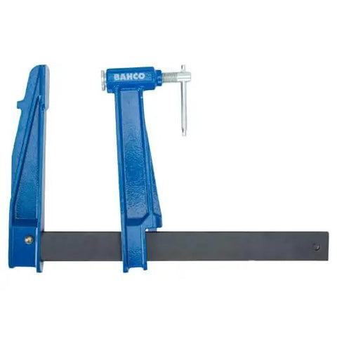 Heavy Duty Plunger Screw Clamp And Square Guide Bench Vice Crafted From Rock Solid Cast Steel Featuring beefy interchangeable jaws.